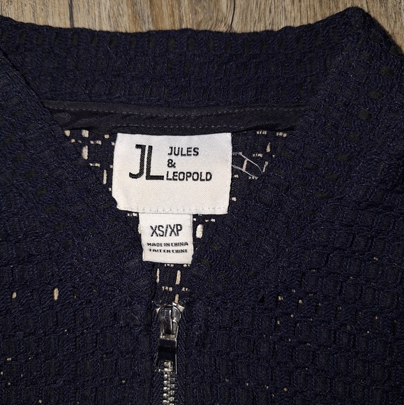 Navy See-through Jacket - Picture 6 of 7